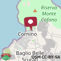 Mapa Villa Azzurromare - Cornino Custonaci