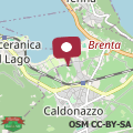 Mappa B&B A Un Passo Dal Lago, Caldonazzo