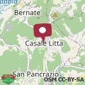 Map B&B Al Castello