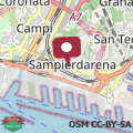 Mappa B&B Amarantha Gothica Genoa