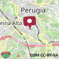 Map B&B attico perugia