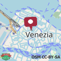 Mapa B&B Beroni a Venezia