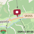 Map B&B Borgo Antico Sappada