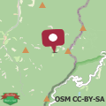 Mappa B&B Cá Bucolica-Eremo di Trebbana raggiungibile solo a piedi-guarda il sito