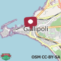 Mappa B&B Cuore di Gallipoli