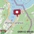 Map B&B Dolce vista al lago Lugano