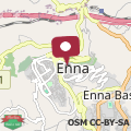 Mapa B&B Domus Enna