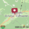 Mapa B&B Garni Villa Campitello