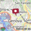 Mapa B&B Genova Holiday