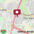 Map B&B GoodDay Roma Tor Vergata