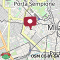 Mappa B&B Hotel Milano Sant'Ambrogio