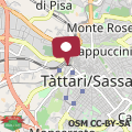 Mappa B&B HOTEL Sassari