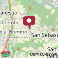 Mapa B&B I COLLI DI BERGAMO ALTA