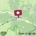 Mapa B&B Il Bucaneve