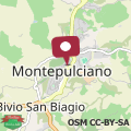 Mapa B&B in Montepulciano