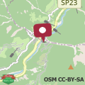 Mapa B&B l'Asinello Rampante
