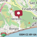 Mapa B&B La Canonica - Svegliarsi a Verezzi