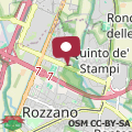 Mappa La Casa Blu- Forum di Assago, Ospedale Humanitas, Milanofiori, IEO