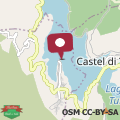 Mappa B&B La Casetta sul Lago