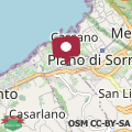 Map R&B La Piccola Perla - Sorrento Coast