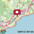 Map B&B La Torre Celle Ligure