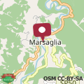 Mapa B&B Le Due Gemme Marsaglia