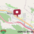 Mapa Le Farfalle in Morgex