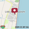 Mapa B&B Le Nazioni