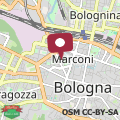 Mapa B&B Markone Bologna Center