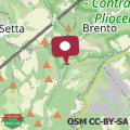 Mapa B&B Monte Adone