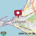 Mapa B&B NACALUI Gallipoli