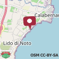 Karte B&b Noto beach
