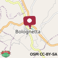 Mappa B&B Oleaster - Bolognetta