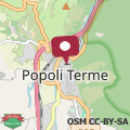 Map B&B Popoli Terme