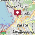 Map B&B Porto Vecchio ROOMS - Stazione Centrale Trieste