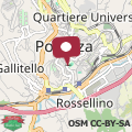 Mapa B&B Potenza IT