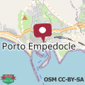 Mapa B&B Raggio di Sole Porto Empedocle