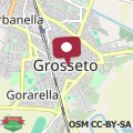 Map B&B Residenza Ricasoli Grosseto centro storico