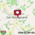 Map B&B San Gimignano Diffuso