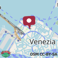 Mapa B&B Sognare A Venezia