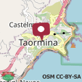 Mapa B&B Varò Taormina