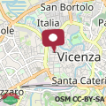 Mapa B&B Vicenza San Rocco