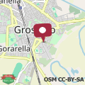 Mapa B&B WarmUp Grosseto - Parcheggio incluso nella corte interna