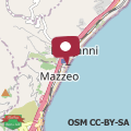 Map BAGLIO SUL MARE Letojanni Taormina