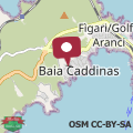 Map Baia Caddinas Homes by Wonderful Italy