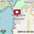 Mapa Baia Santa Reparata, grazioso bilocale con vista mare - IUN Q2157