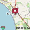 Mappa baia verde appartamento 150 m dal mare