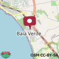 Mappa Baia Verde villetta via delle Mimose