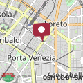 Map MilanRentals - Baires Apartment