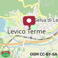 Map Baita del me Remo, in the heart of Levico Terme